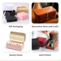 0.4mm Water And Stain Resistance PU Artificial Leather For Gift Box Cover Material