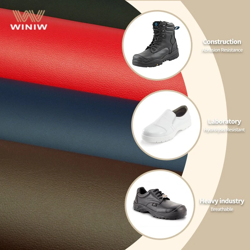 Anti-Stain Waterproof Microfiber Synthetic Leather For Medical Staff Nursing Shoes manufacturers
