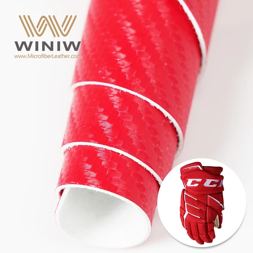 Breathable PVC Faux Leather Fabric For Sports Gloves
