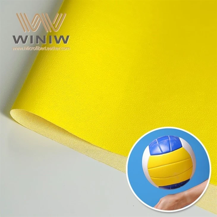 High Performance Microfiber Synthetic Leather For Sports Ball manufacturers