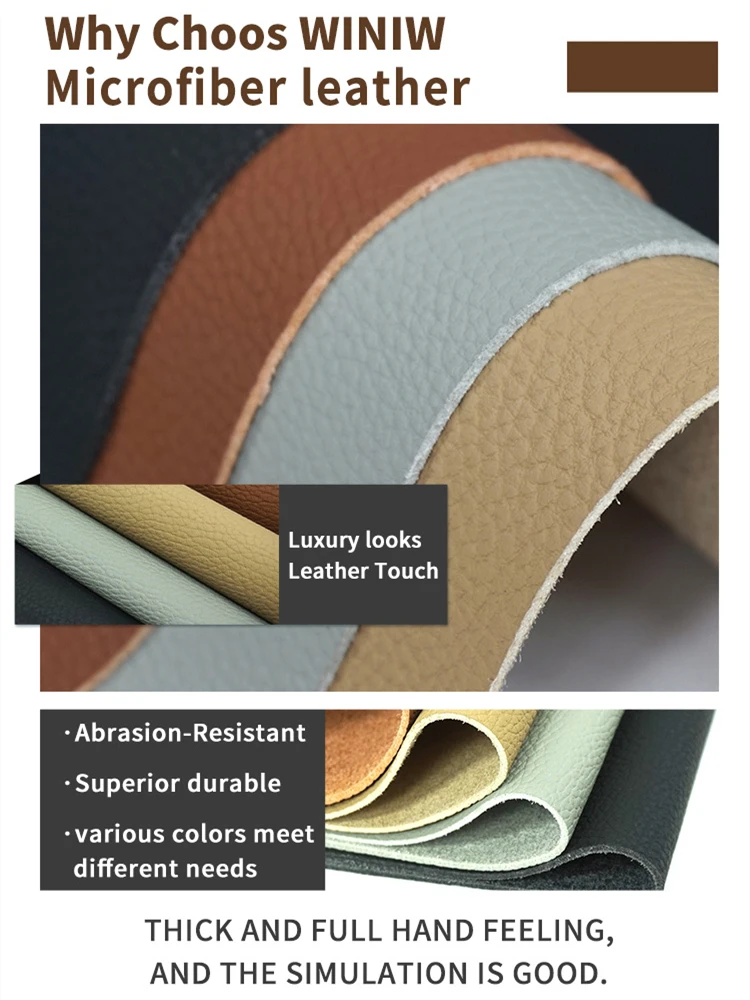 microfiber leather grain surface and backing for automotive interior evaluation microfiber leather grain surface and backing for automotive interior evaluation