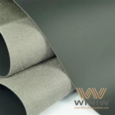 Anti-Wrinkle Microfiber PU Artificial Leather For Footwear Uppers