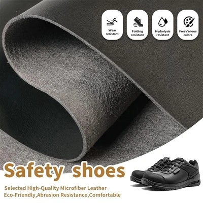 High Abrasion Resistant Synthetic Leather For Safety Work Boots