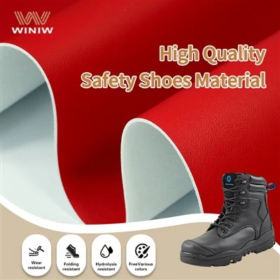 High Performance Synthetic Microfiber Suede Leather For Work Safety Shoes