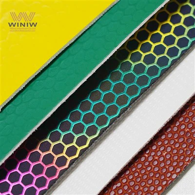 Smooth Texture Microfiber PU Leather For Football