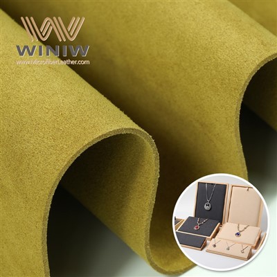 Stain-resistant Faux Sueded Microfiber Fabric for Jewelry Box
