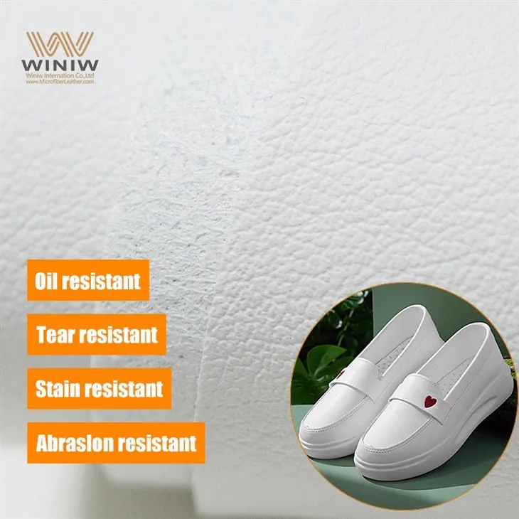 Waterproof Microfiber Leather For Nursing Shoes